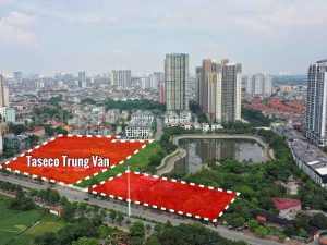 vị trí chung cư taseco trung văn