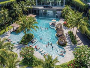 tiện ích bể bơi khu đô thị Văn La